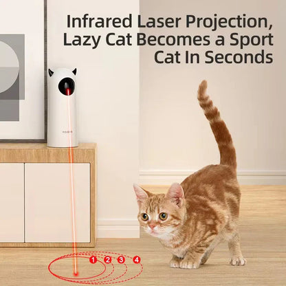 Automatisk laserlegetøj til kat