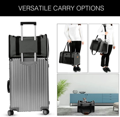 Foldable Soft-Sided Pet Carrier