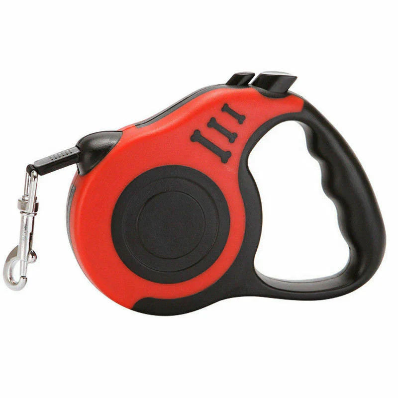 Retractable Dog Leash with Brake and Lock