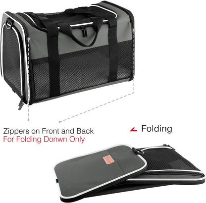Foldable Soft-Sided Pet Carrier