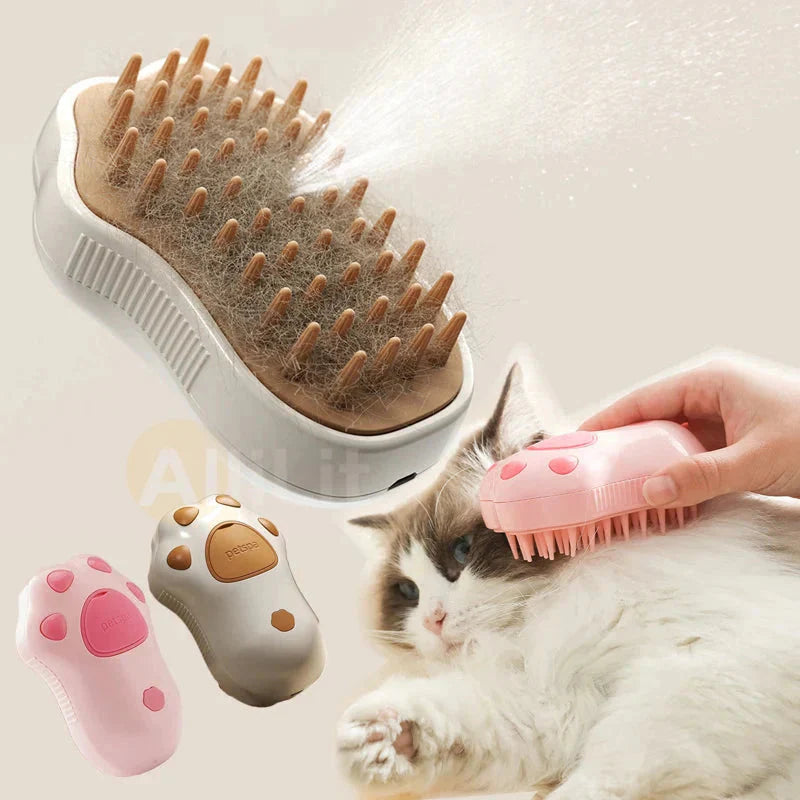 Water Spray Pet Grooming Brush