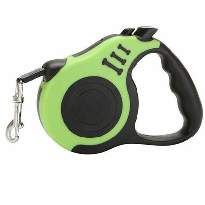 Retractable Dog Leash with Brake and Lock