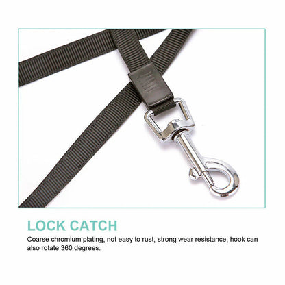 Retractable Dog Leash with Brake and Lock