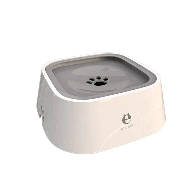 Dog Water Bowl with Floating Plate