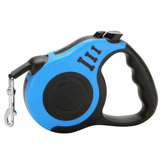 Retractable Dog Leash with Brake and Lock