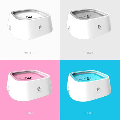 Dog Water Bowl with Floating Plate