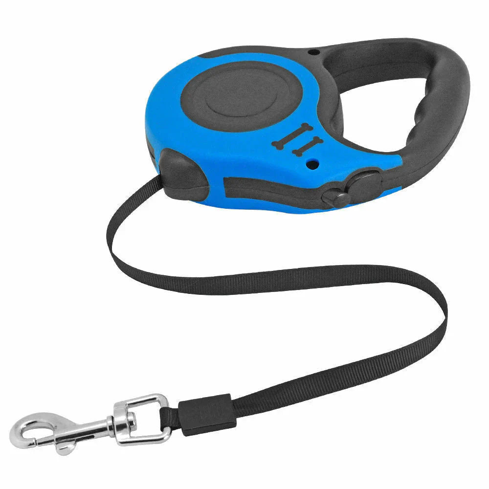 Retractable Dog Leash with Brake and Lock