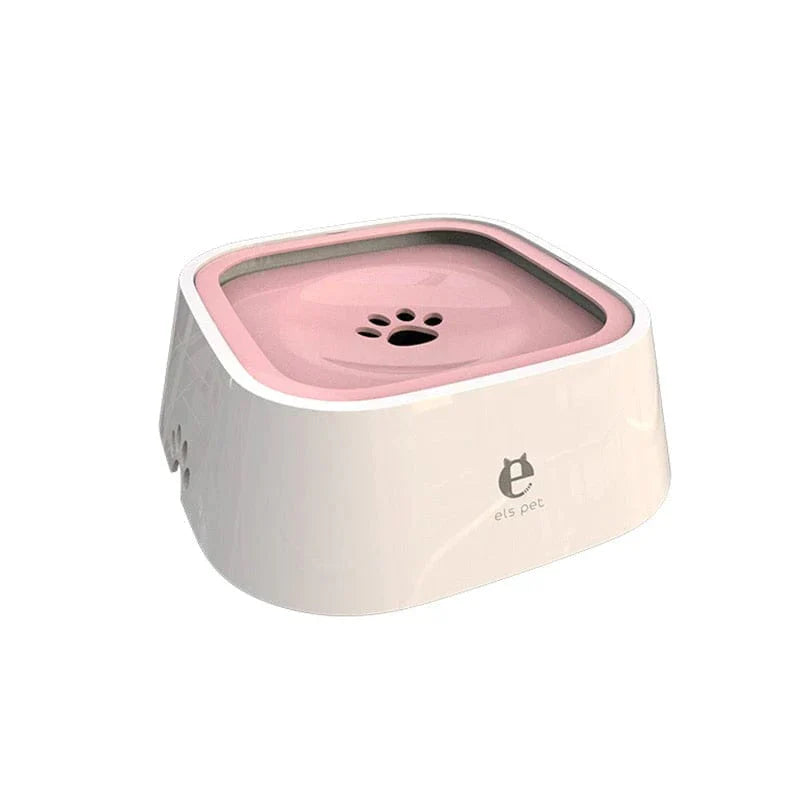 Dog Water Bowl with Floating Plate